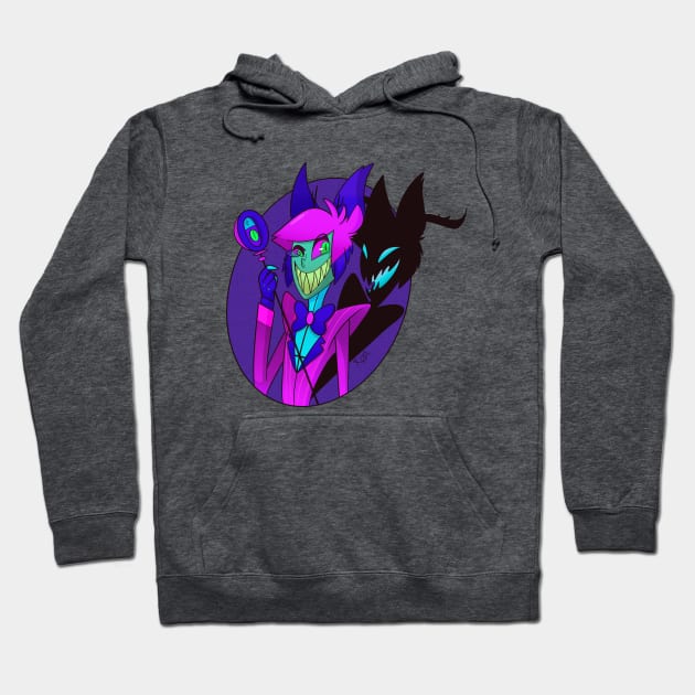 Neon alastor hoodie clearance